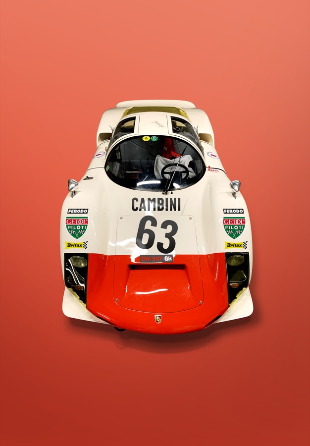 03 flocage voiture course ancienne porsche 906 le mans | covering véhicule L'Atelier Numéro Treize