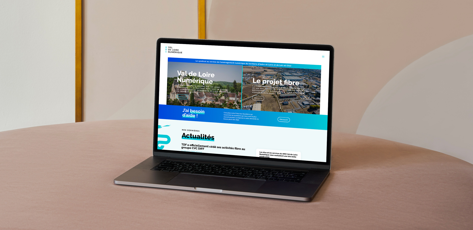Projet Val de Loire Numérique — Web — Édition — Communication digitale